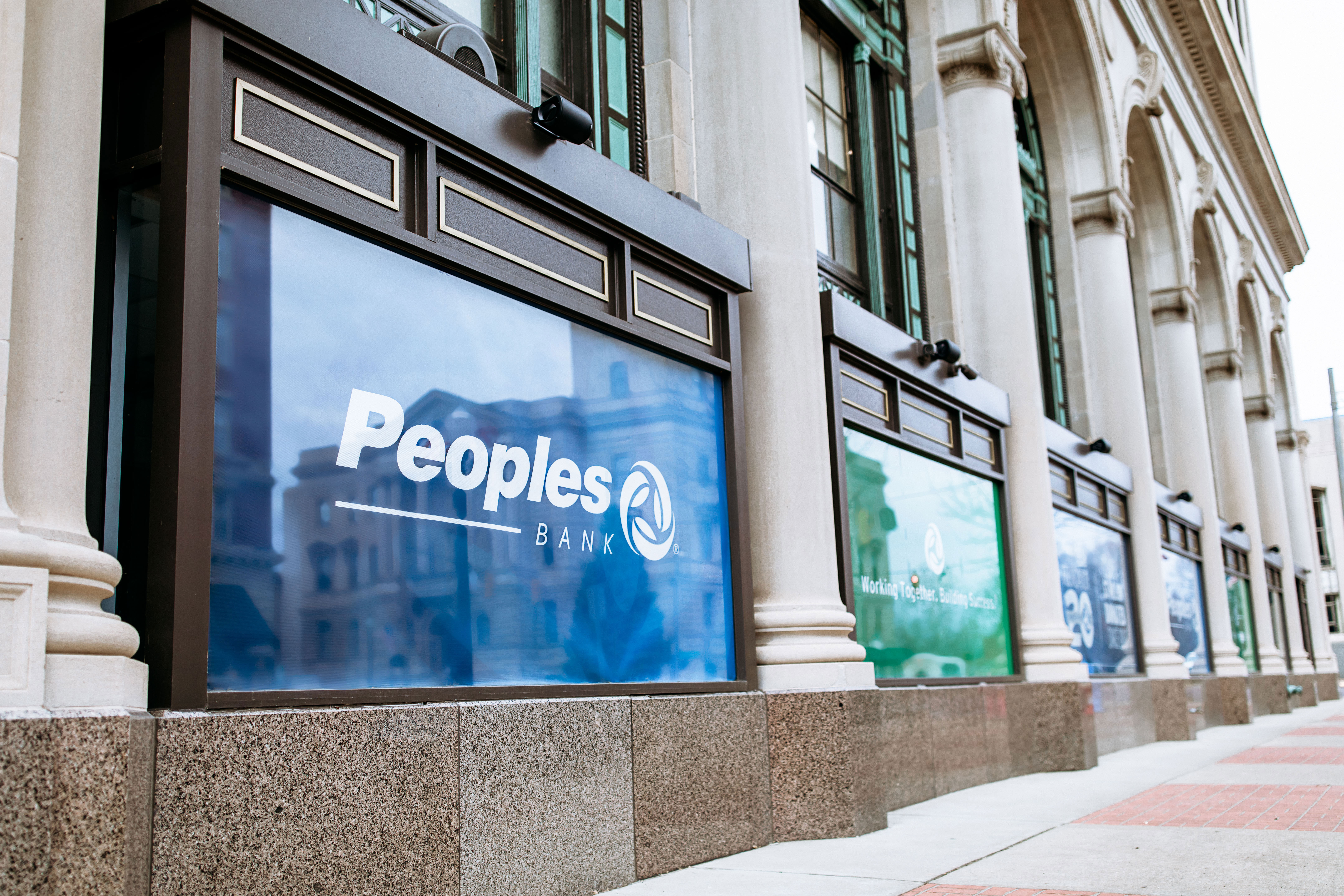 Peoples Bank headquarters in Marietta, OH